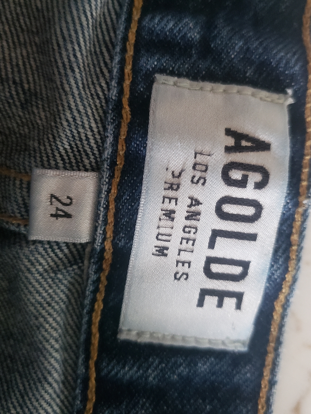 AGOLDE Shorts Bundle Womens 24 Blue Parker Denim Cut Offs Distressed - Picture 8 of 10